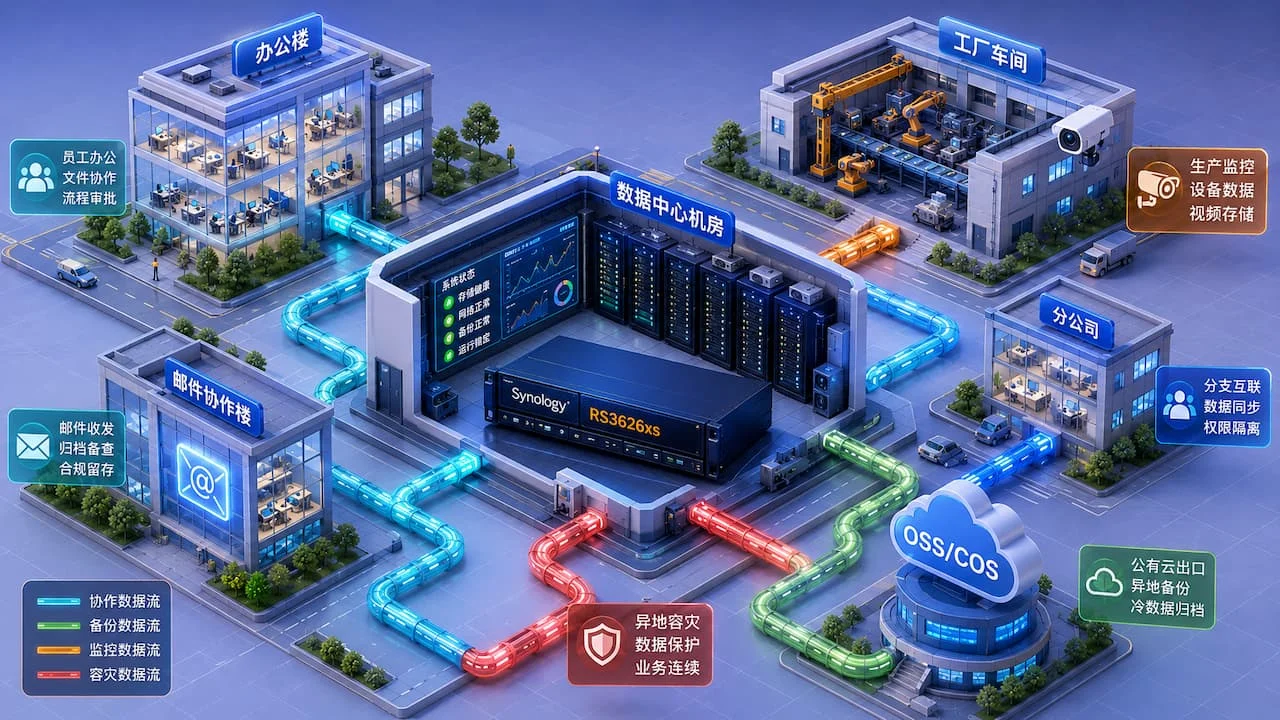 群晖 NAS 企业存储解决方案：从概念到落地的完整选型与部署指南